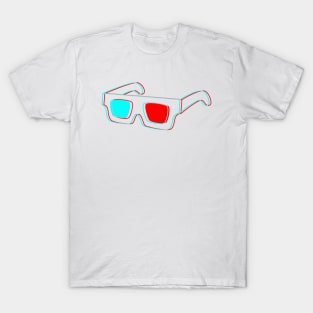 3D Glasses T-Shirt